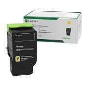 Картридж лазерный Lexmark 78C5XY0 желтый оригинальный повышенной емкости