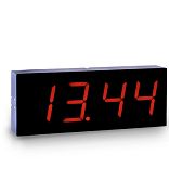 Табло системного времени, индикация красного цвета, интерфейс связи -RS-485