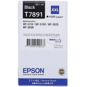 Картридж струйный Epson T7891 C13T789140 черный оригинальный повышенной емкости