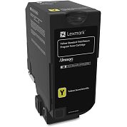 Тонер-картридж Lexmark CS720, CS725, CX725 (74C5SYE) желтый оригинальный