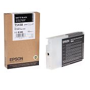 Картридж струйный Epson T5438 C13T543800 черный матовый оригинальный