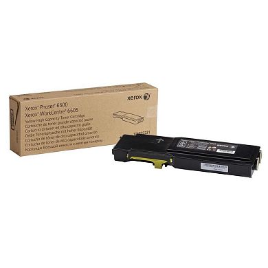 Тонер-картридж Xerox 106R02235 желтый оригинальный