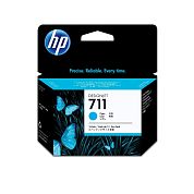 Картридж струйный HP 711 CZ134A голубой оригинальный (тройная упаковка)