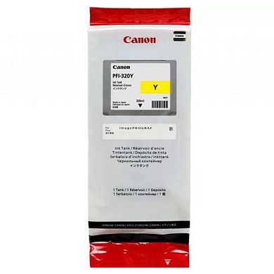 Картридж струйный Canon PFI-320Y 2893C001 желтый оригинальный