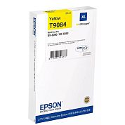 Картридж струйный Epson T9084 C13T908440 желтый оригинальный повышенной емкости