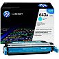 Картридж лазерный HP 643A Q5951A голубой оригинальный