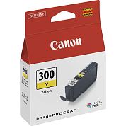 Картридж струйный Canon PFI-300 Y 4196C001 желтый оригинальный