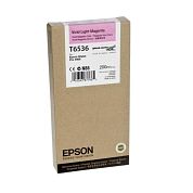 Картридж струйный Epson T6536 C13T653600 светло-пурпурный оригинальный