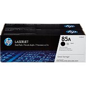 Картридж лазерный HP 85A CE285AF черный оригинальный (двойная упаковка)