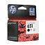 Картридж струйный HP 651 черный оригинальный